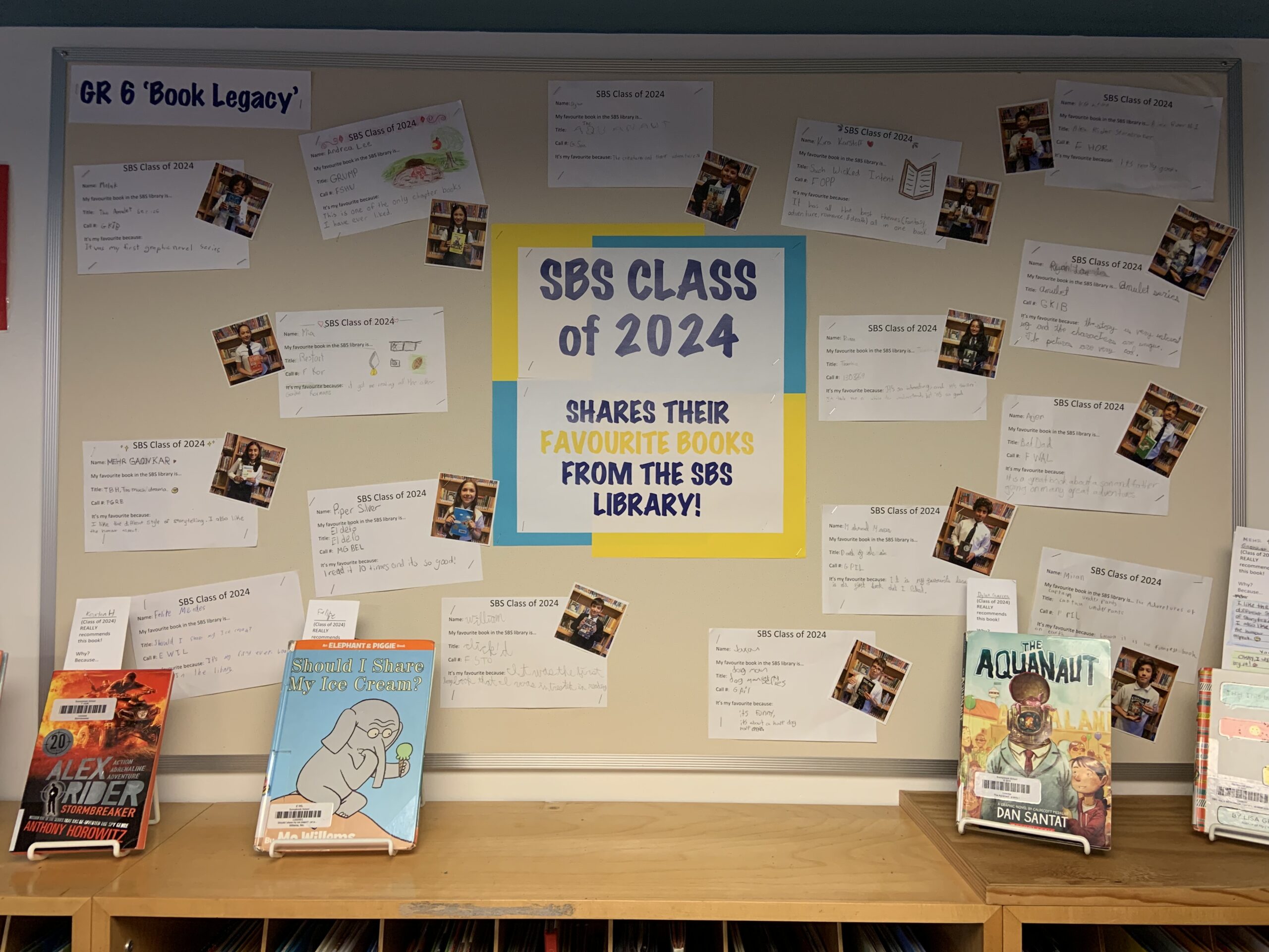 Class of 2024 “Book Legacy”